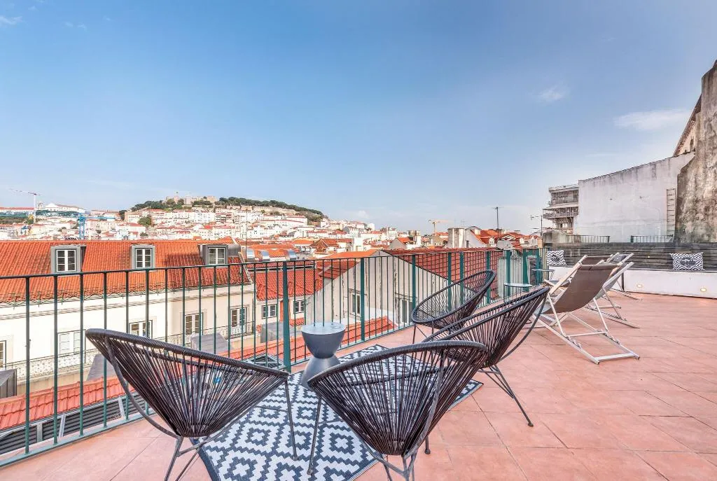 Terrace, The Art Inn Lisbon, Lisbon