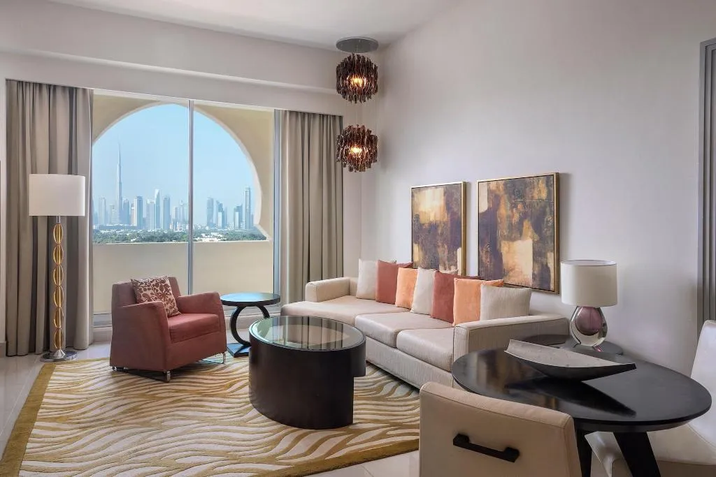 Room, Marriott Executive Apartments Al Jaddaf, Dubai, Dubai