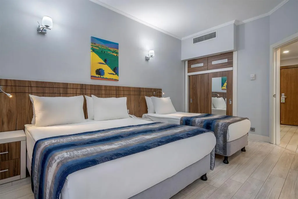 Room TWO BEDROOMS ONE BATHROOM Room, Green Max Hotel, Antalya