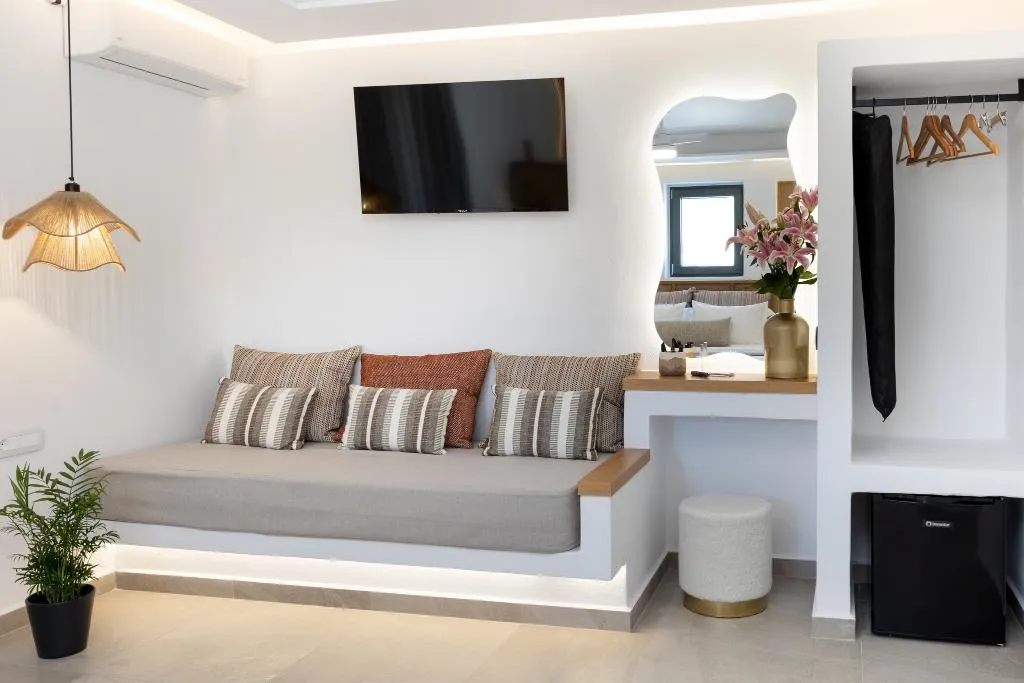 JUNIOR SUITE SEA VIEW Room, Axopetra Boutique Hotel, Mykonos