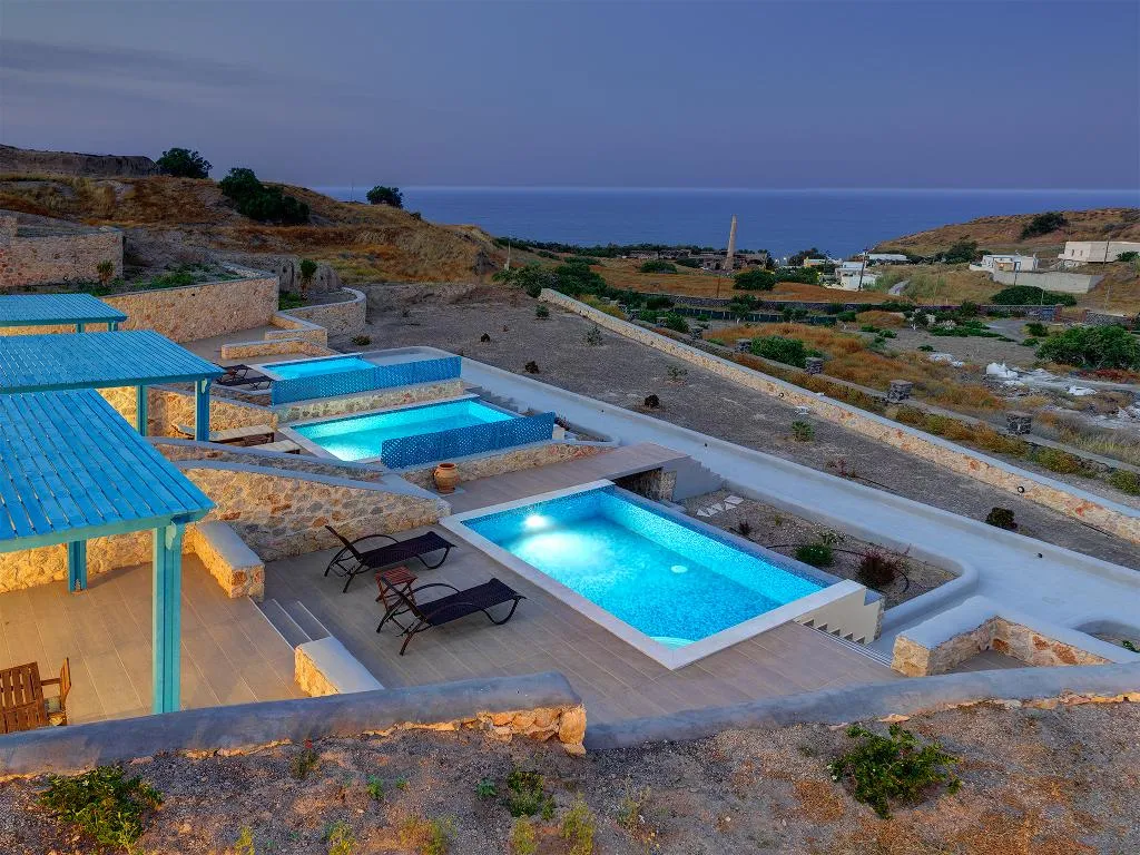Terrace, Desiterra Resort, Santorini