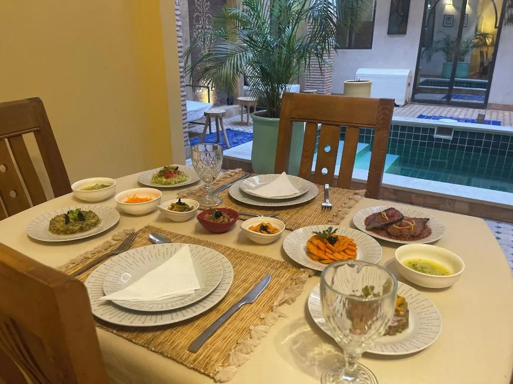 Restaurant, Riad Samarine, Marrakech