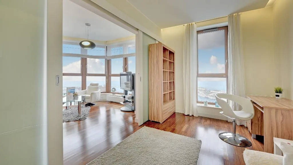 APARTMENT SEA VIEW CAPACITY 4 Room, Dom & House - Apartments Sea Towers, Gdansk