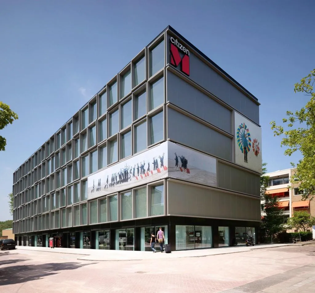 General view, citizenM Amsterdam South hotel, Amsterdam
