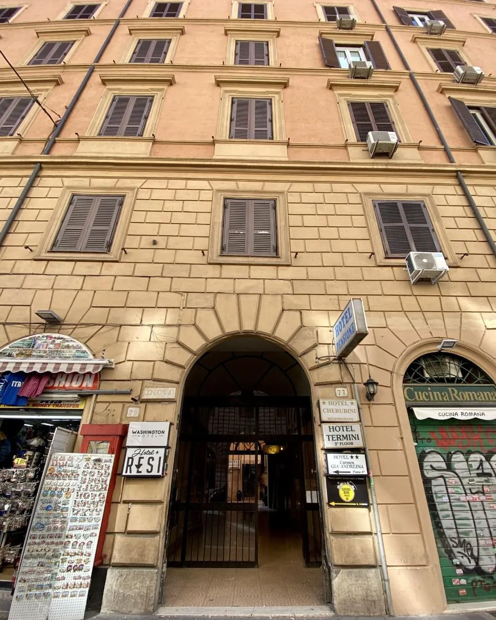 General view, Hotel Resi, Rome
