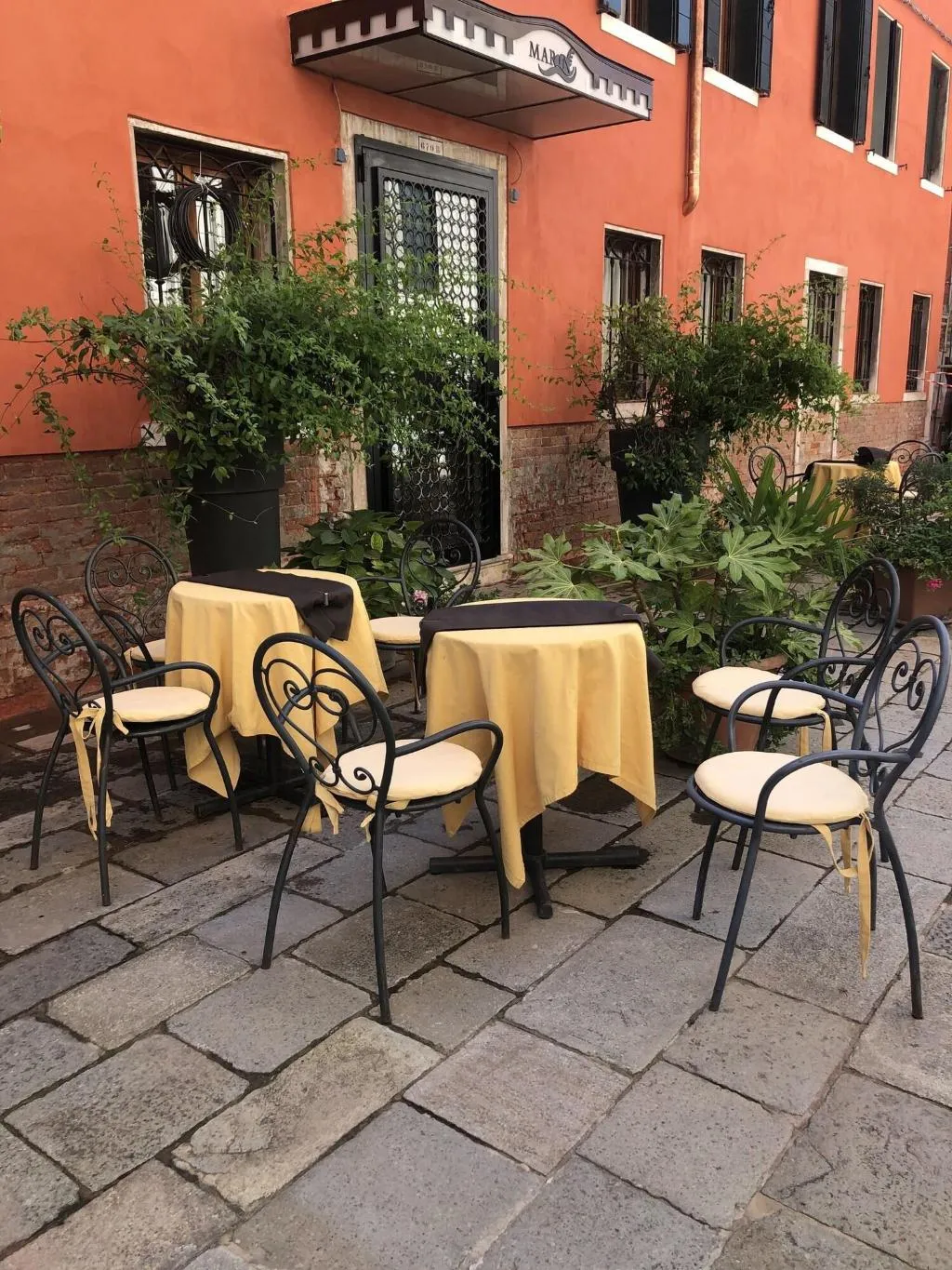 Terrace, Albergo Marin, Venice