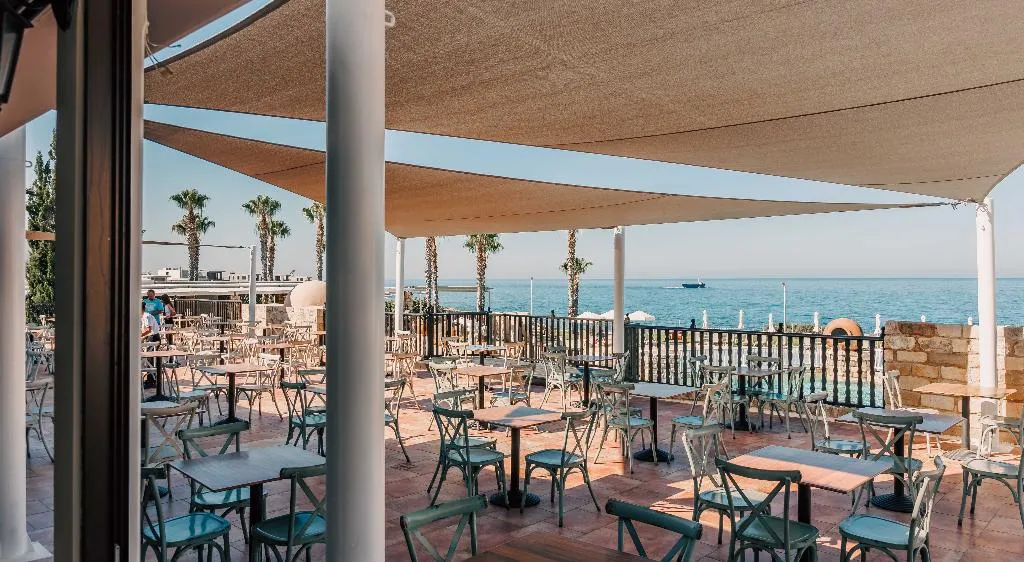 Restaurant, Atlantica Akteon, Cyprus