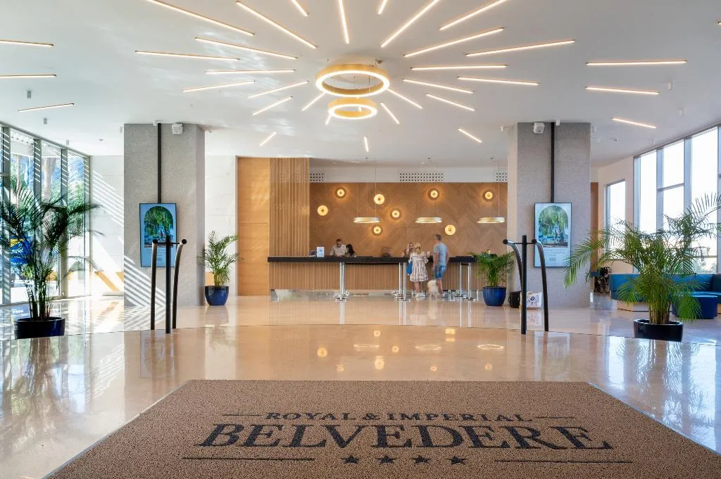 Lobby, Royal & Imperial Belvedere Resort, Crete