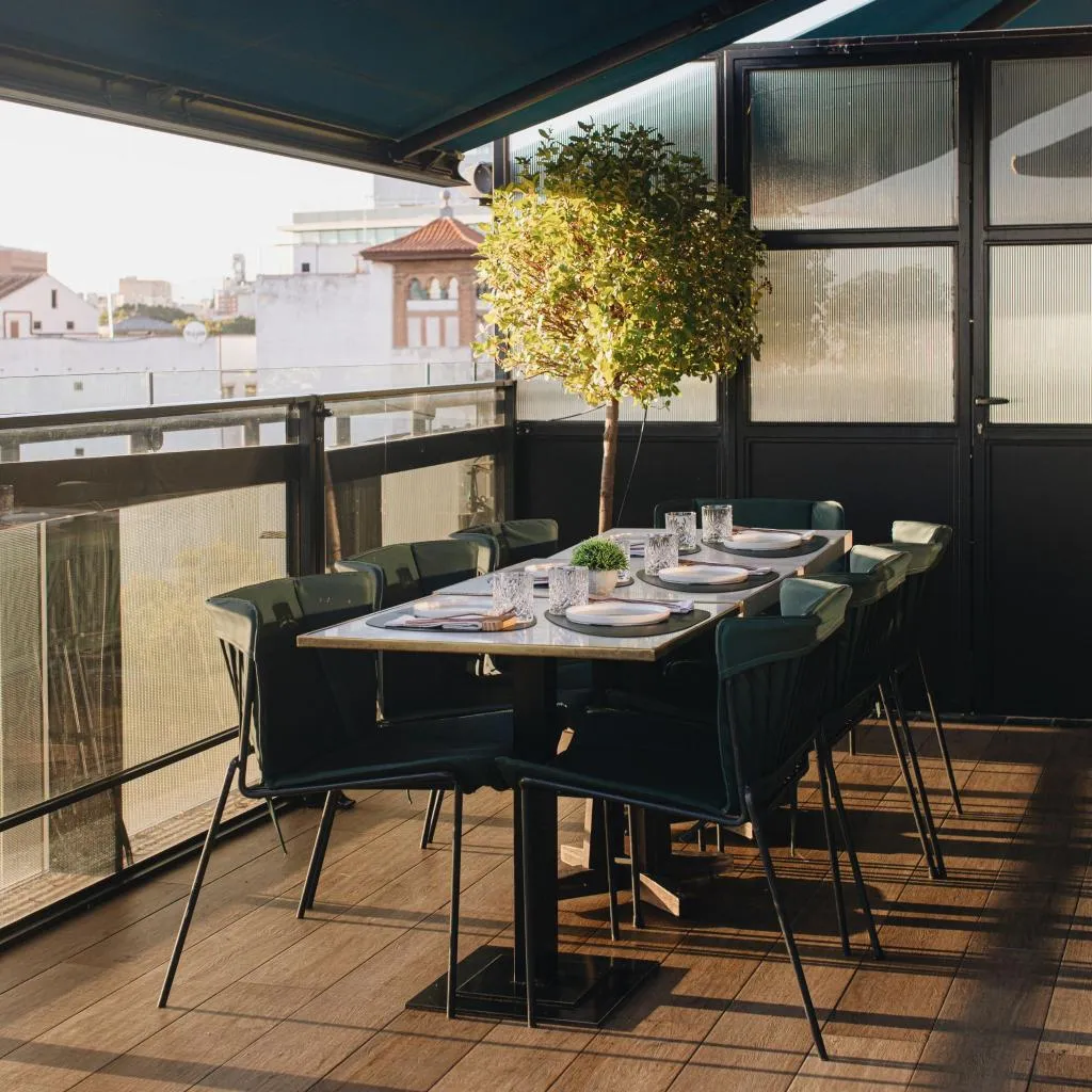 Terrace, Only You Hotel Atocha, Madrid