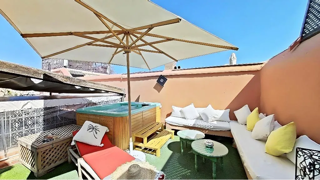 Terrace, Riad El Grably, Marrakech