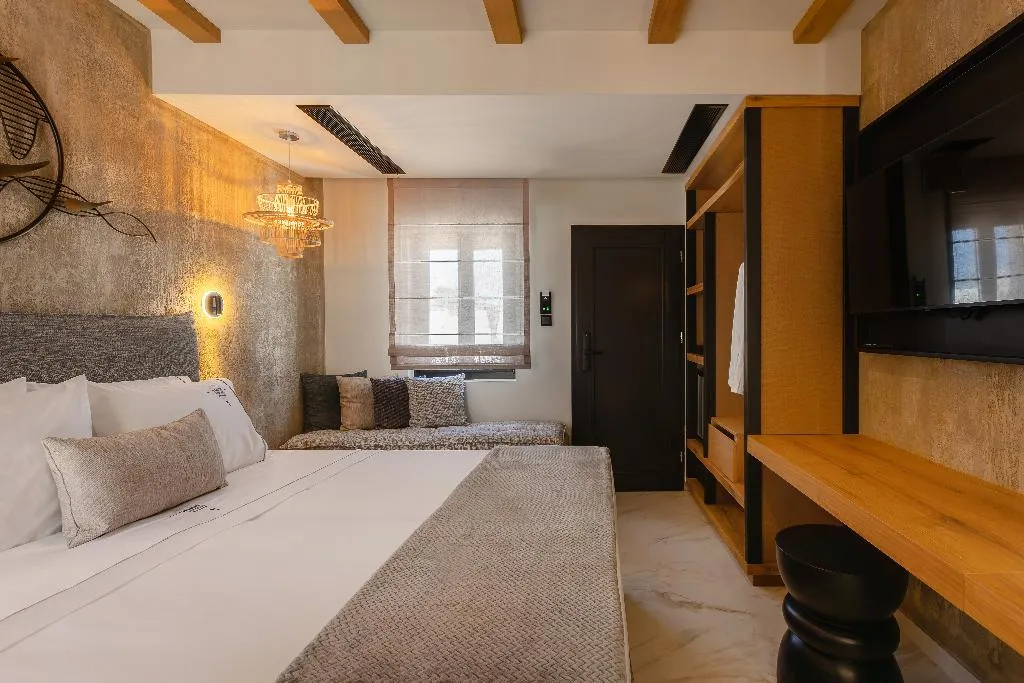Room SUPERIOR TWO DOUBLE BEDS Room, Santo Mangata Boutique Hotel & Spa, Santorini