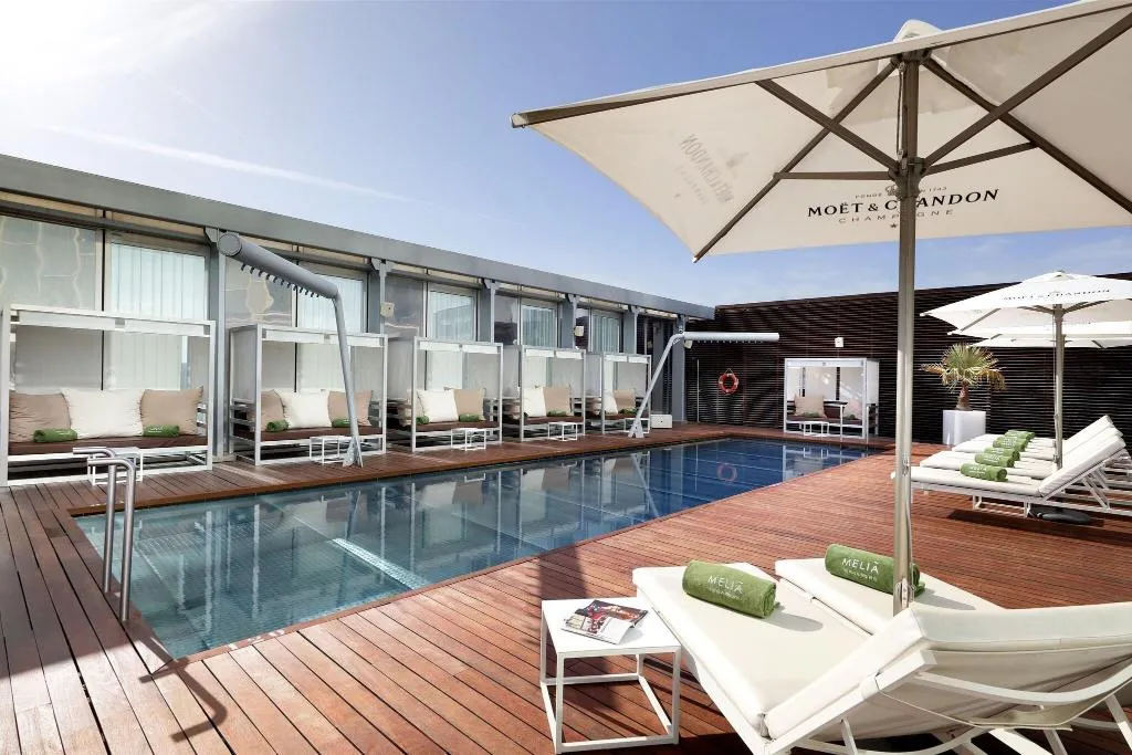 Pool, The Level at Melia Barcelona Sky, Barcelona