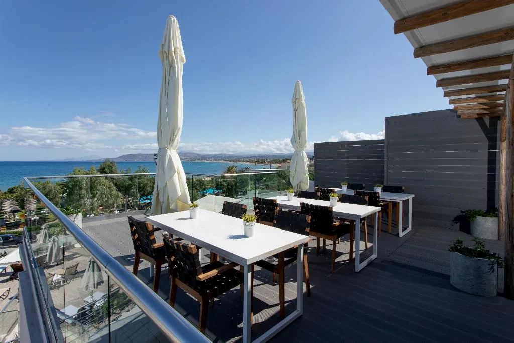 Terrace, Georgioupolis Beach Hotel, Crete