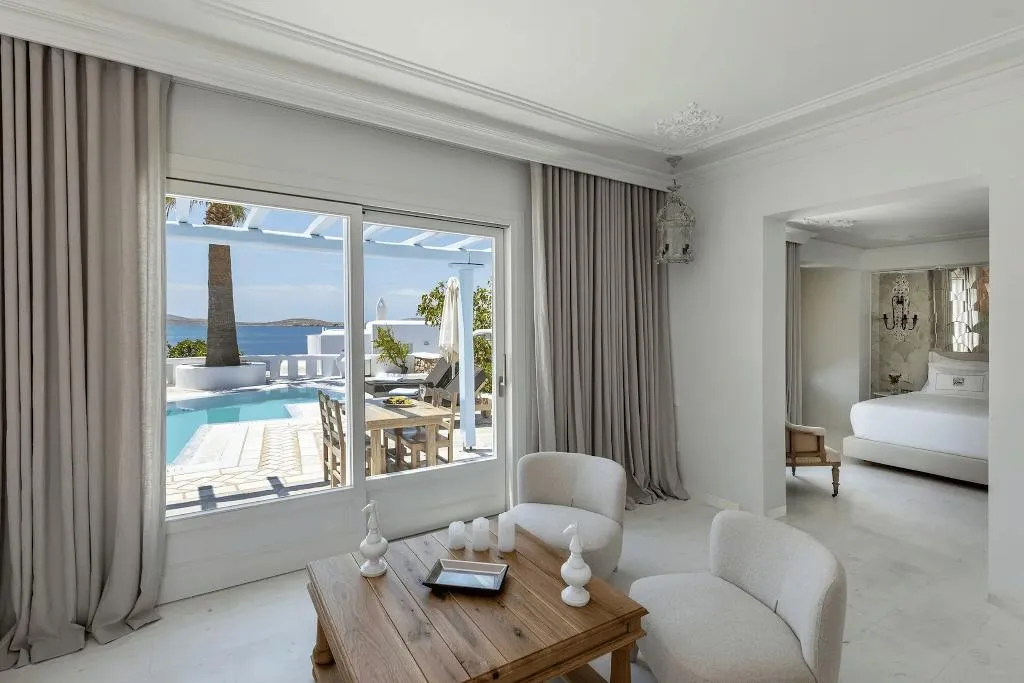 VILLA TWO BEDROOMS WITH PRIVATE POOL Room, Saint John Hotel Villas & Spa, Mykonos