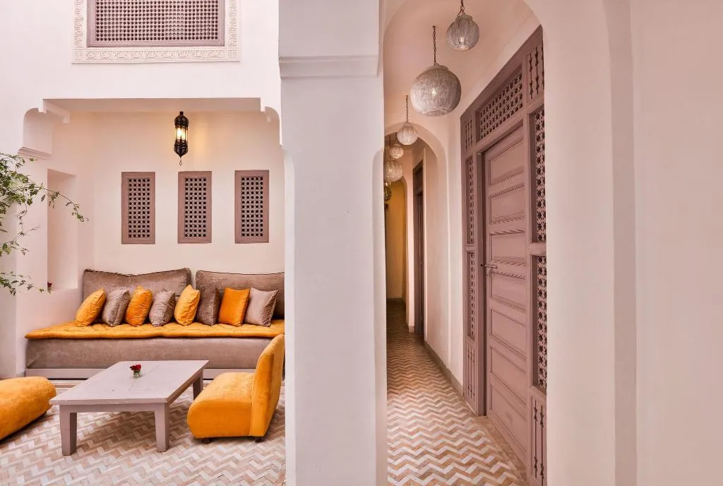 Lobby, Riad Al Jazira, Marrakech