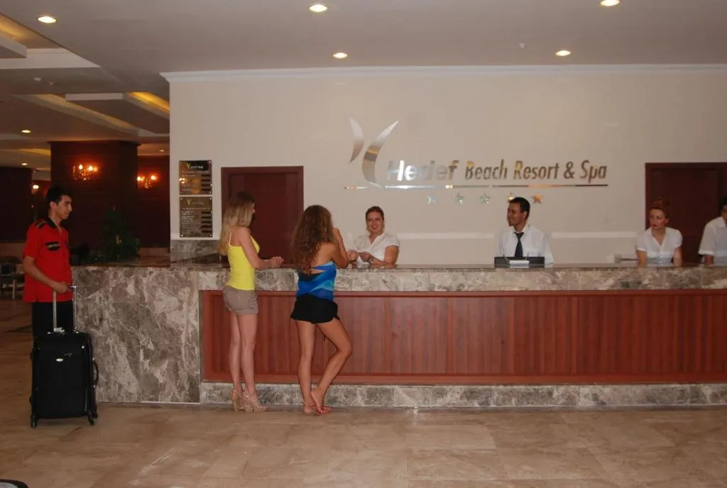 Lobby, Hedef Beach Resort, Antalya