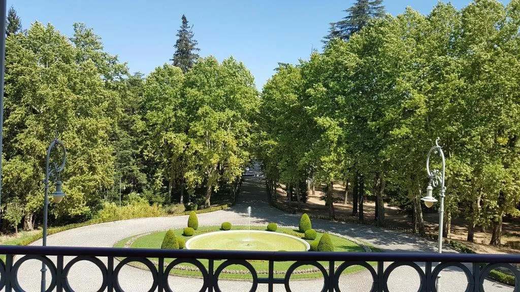 Terrace, Vidago Palace, Porto