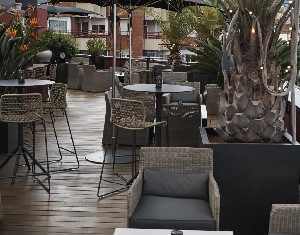 Terrace, Villa Emilia, Barcelona