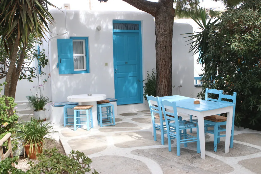 General view, Aphrodite Garden Studios & Olympia Anex, Mykonos