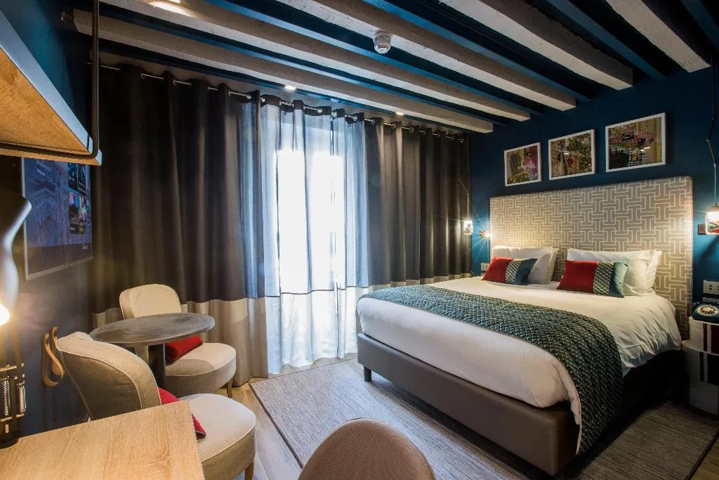 DOUBLE QUEEN SIZE BED Room, Hotel Indigo Milan - Corso Monforte, Milan