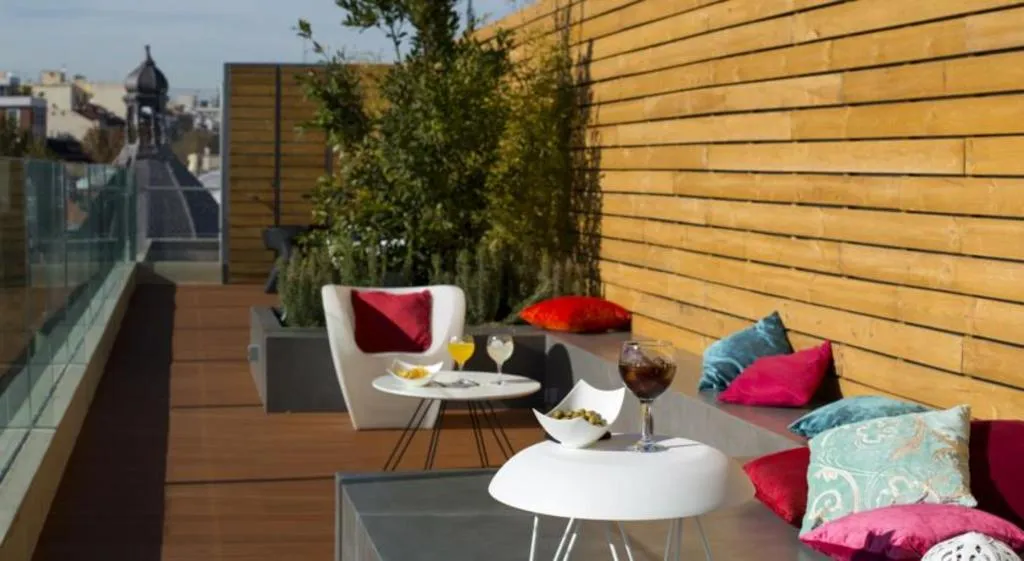 Terrace, Radisson RED Madrid, Madrid