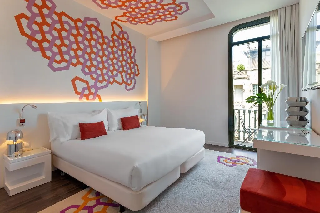 DOUBLE SINGLE USE WITH BALCONY Room, Room Mate Carla, Barcelona, Barcelona