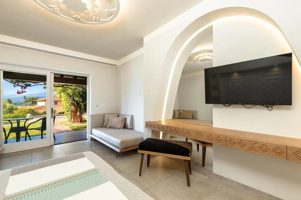 DOUBLE GARDEN VIEW CAPACITY 2 Room, Club Hotel Saraceno, Cagliari