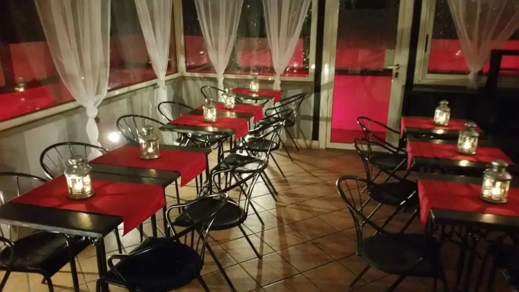 Terrace, Hotel Center 1, Rome