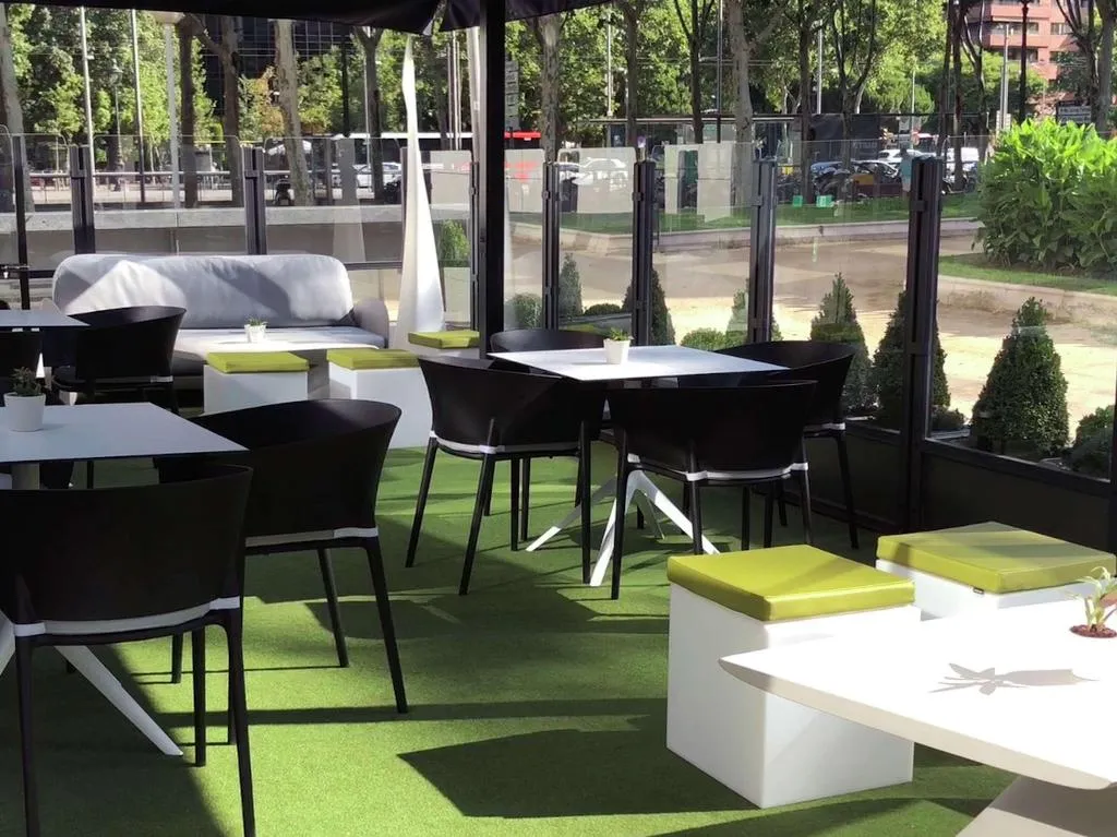 Terrace, Hilton Barcelona, Barcelona