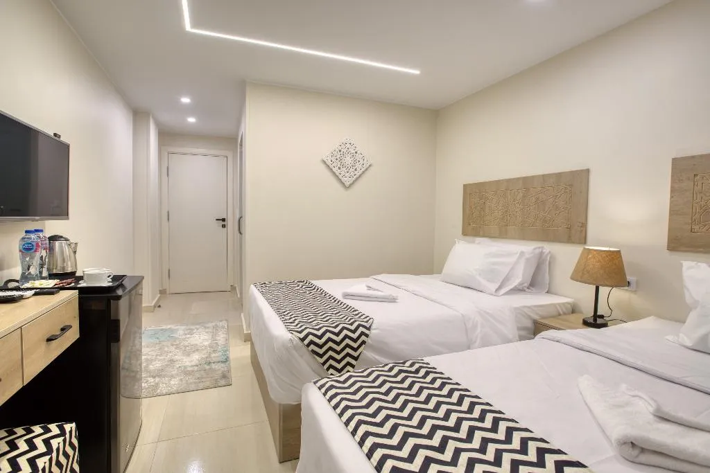 TWIN STANDARD Room, The Gate Hotel Front Pyramids & Sphinx View Hotel, Cairo