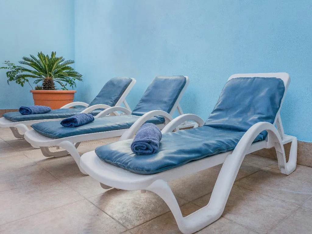 Terrace, Qawra Point Holiday Complex, Malta