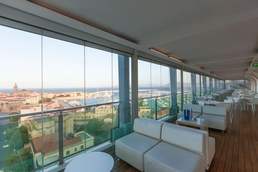 Terrace, Hotel Catalunya, Alghero