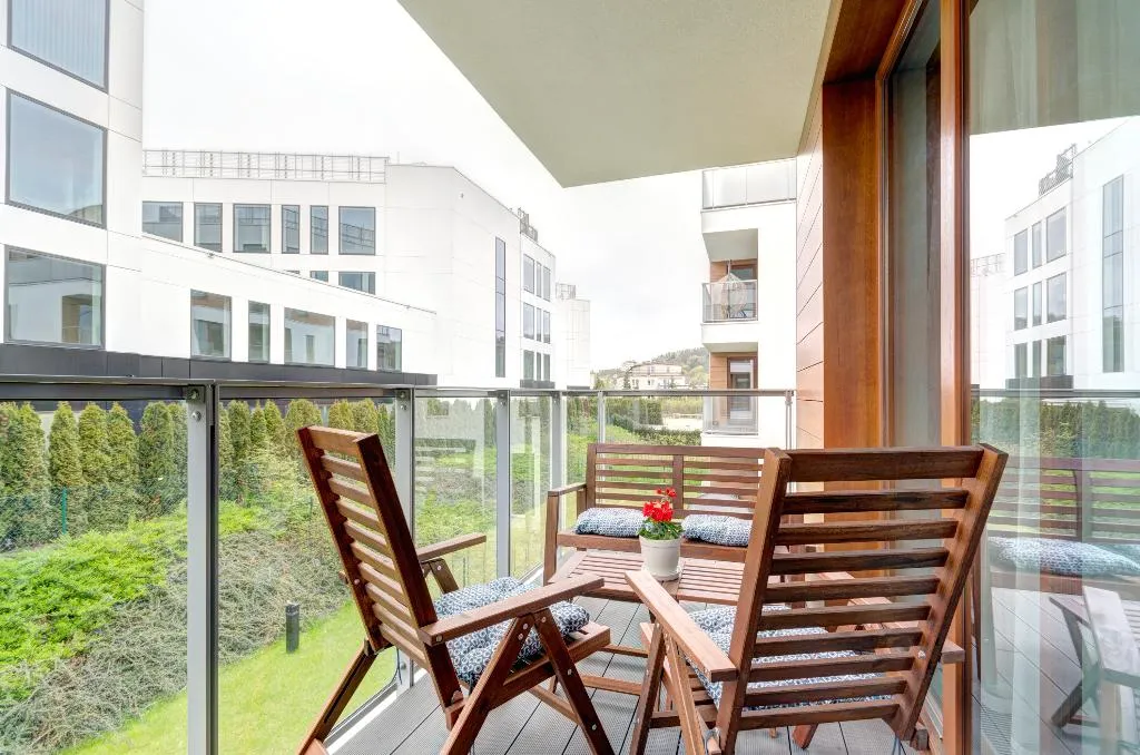 APARTMENT WITH BALCONY Room, Dom & House - Apartamenty Nowe Orlowo, Gdansk