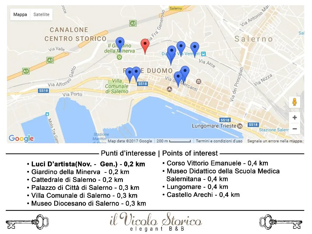 DOUBLE DELUXE Room, Elegant B&B Il Vicolo Storico, Naples
