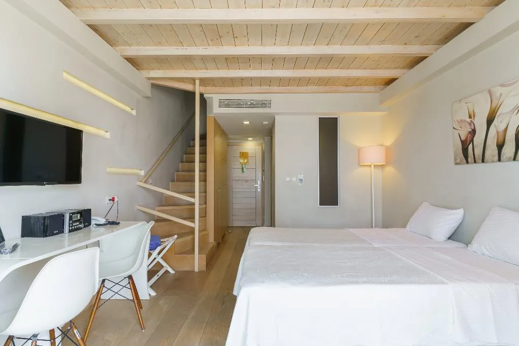 FAMILY ROOM DUPLEX Room, Aegean Pearl Hotel, Crete