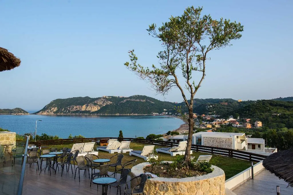 Terrace, Brilliant Holiday Resort, Corfu