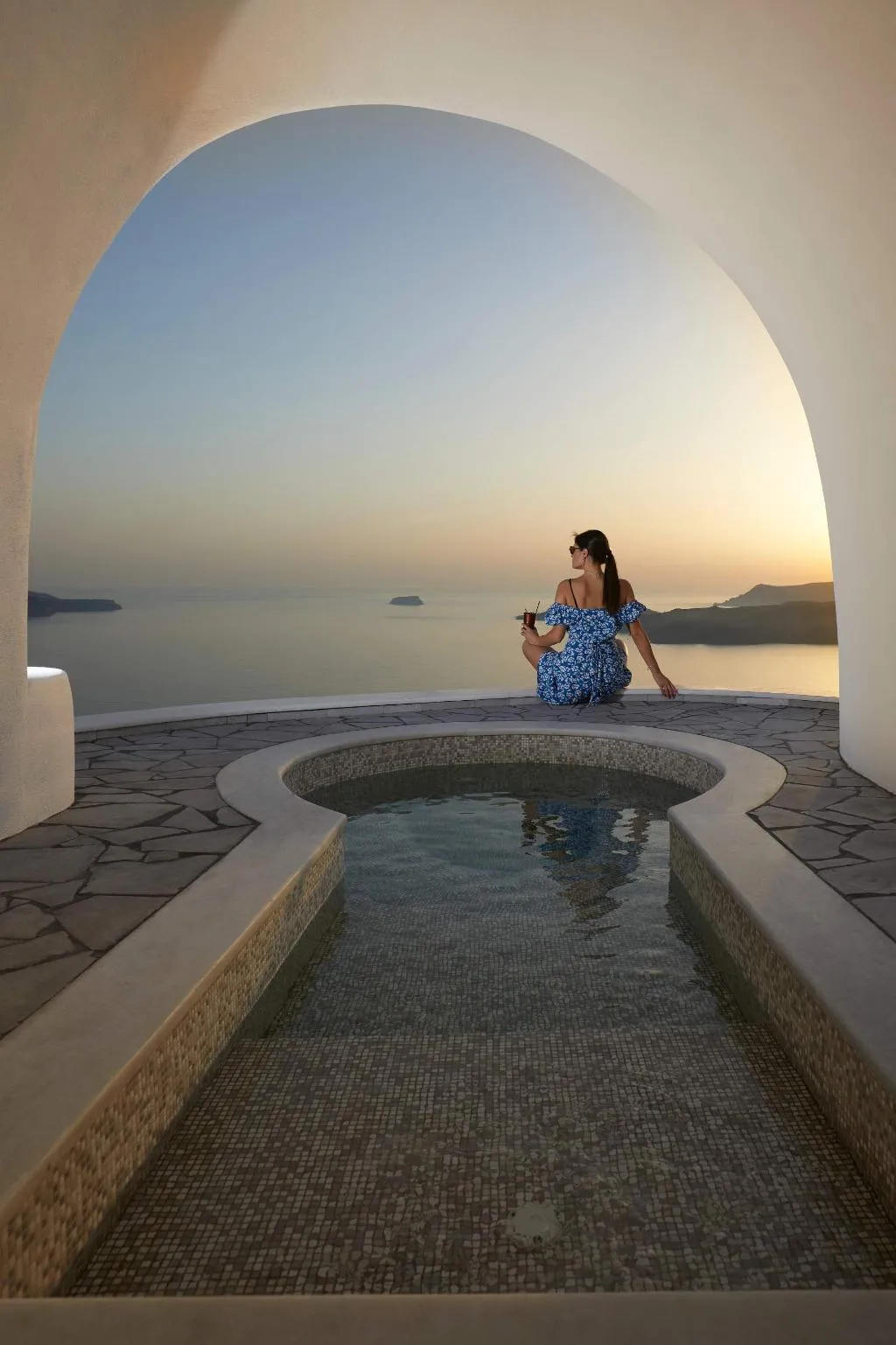 SUITE DELUXE WITH JACUZZI Room, Petit Palace, Santorini