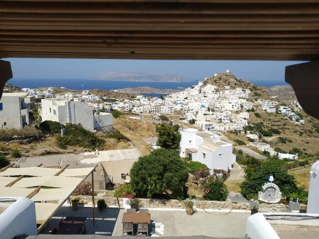 Terrace, Skala, Santorini