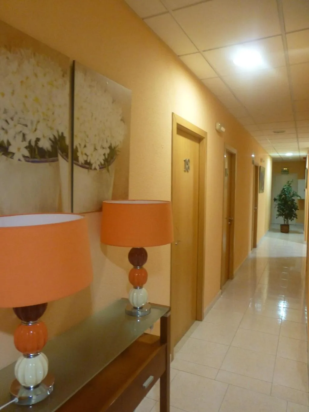 Lobby, Hostal El Val, Madrid