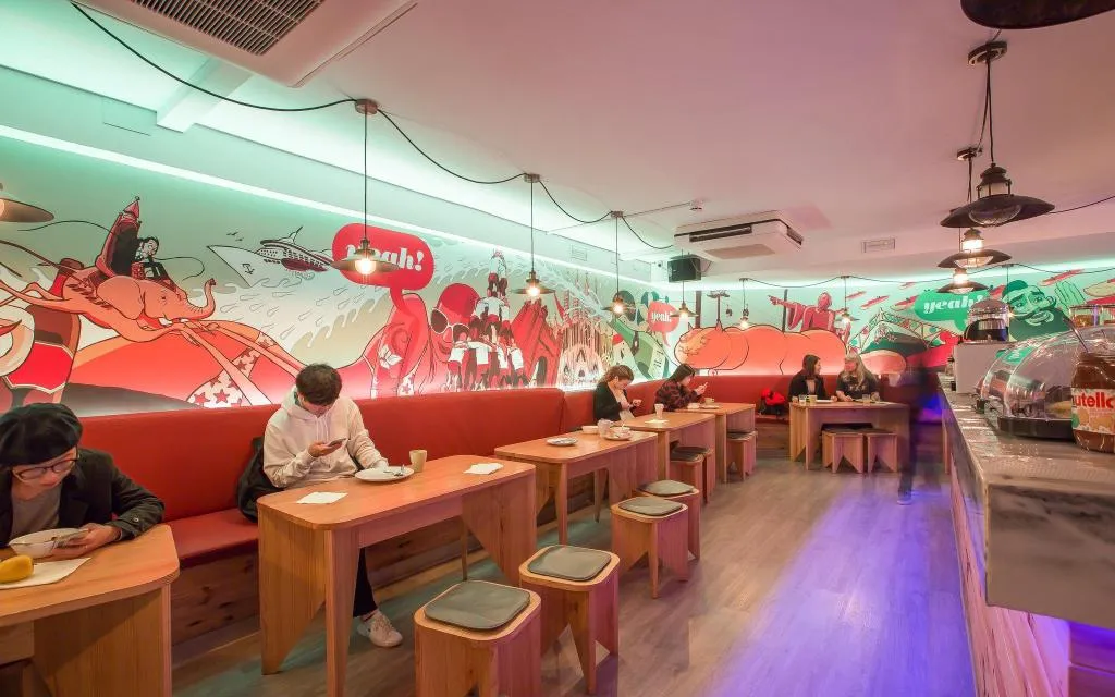 Restaurant, Yeah Barcelona Hostel, Barcelona