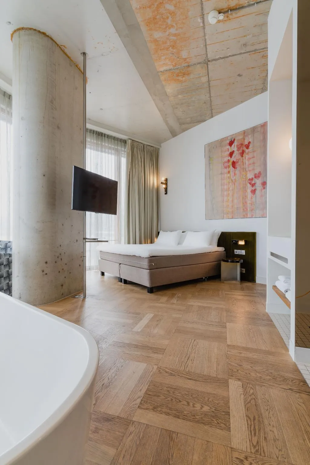 Room, Hotel Pontsteiger, Amsterdam