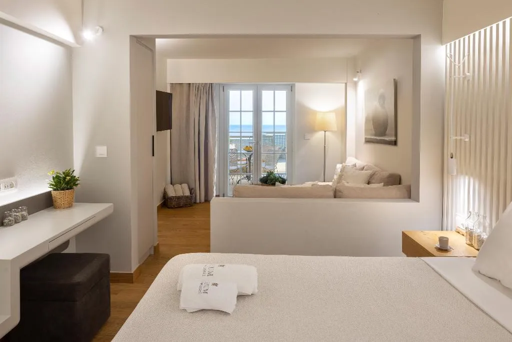 JUNIOR SUITE SEA VIEW Room, Atrium Hotel Skiathos, Skiathos