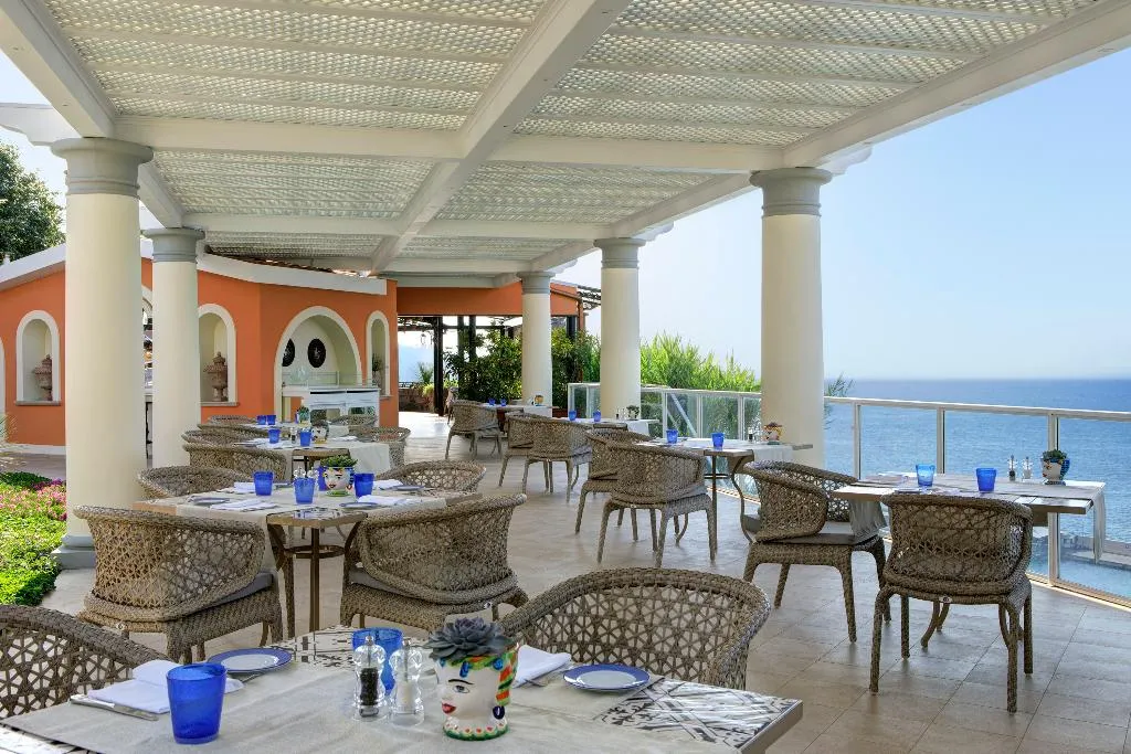 Terrace, Grand Hotel Royal, Naples