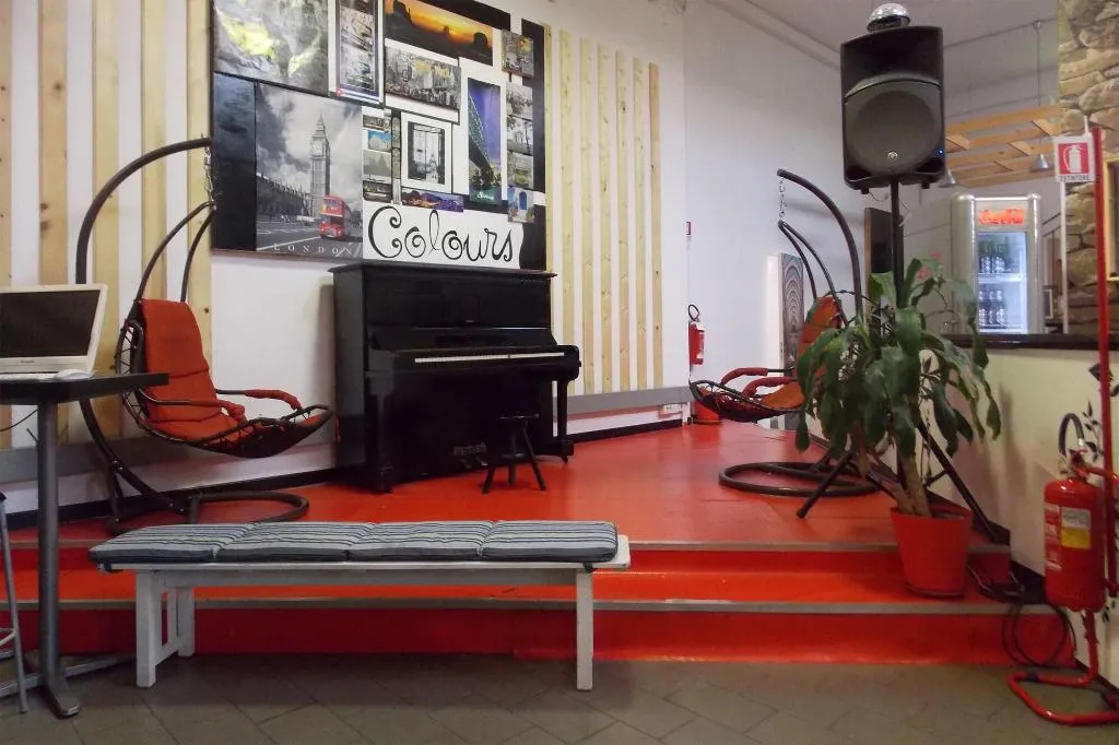 Lobby, Hostel Colours, Milan