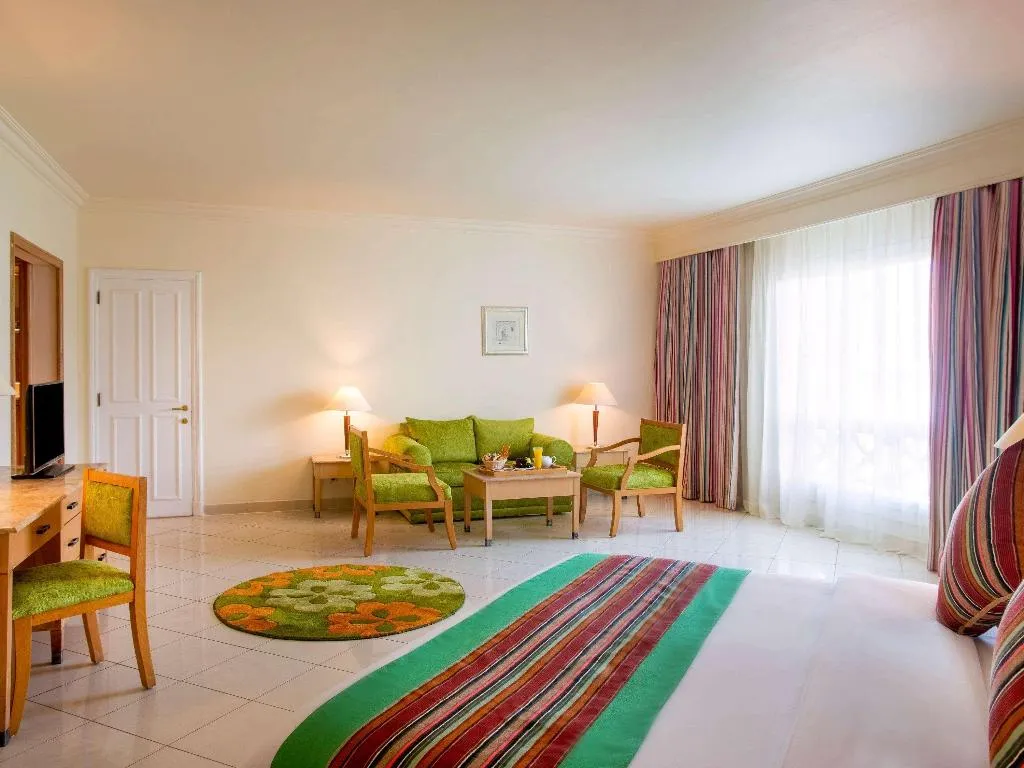 JUNIOR SUITE KING SIZE BED Room, Movenpick Resort Taba, Red Sea Riviera