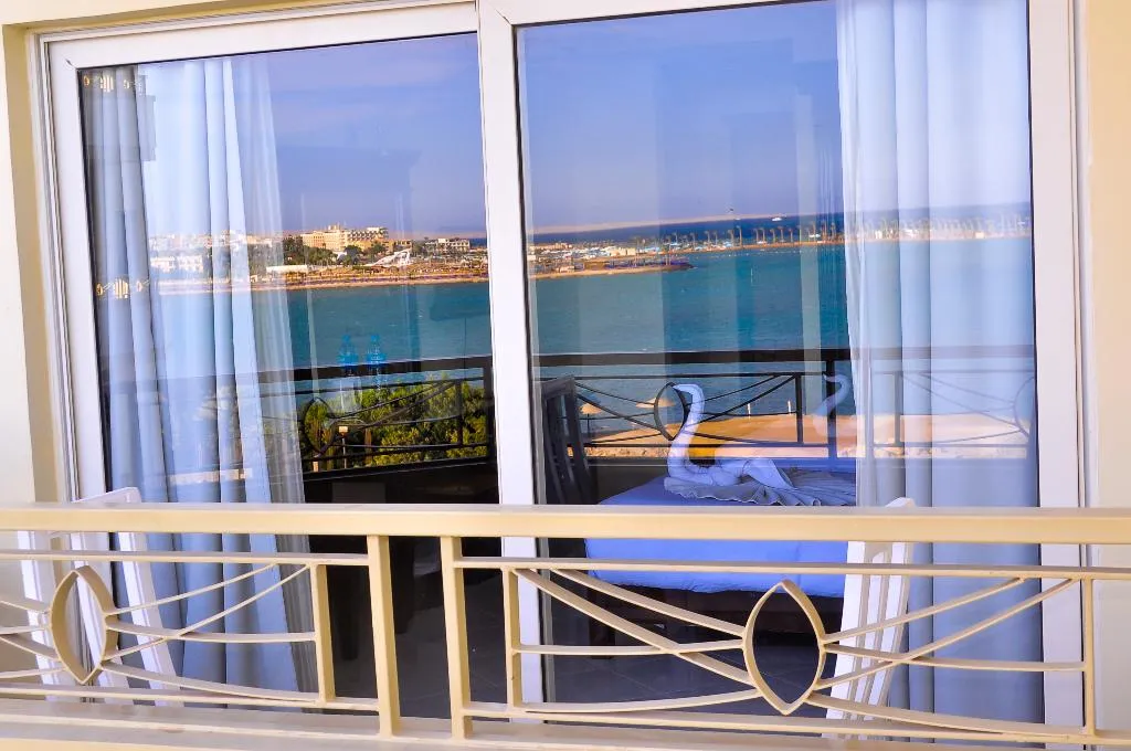 Terrace, Magic Beach Resort, Red Sea Riviera