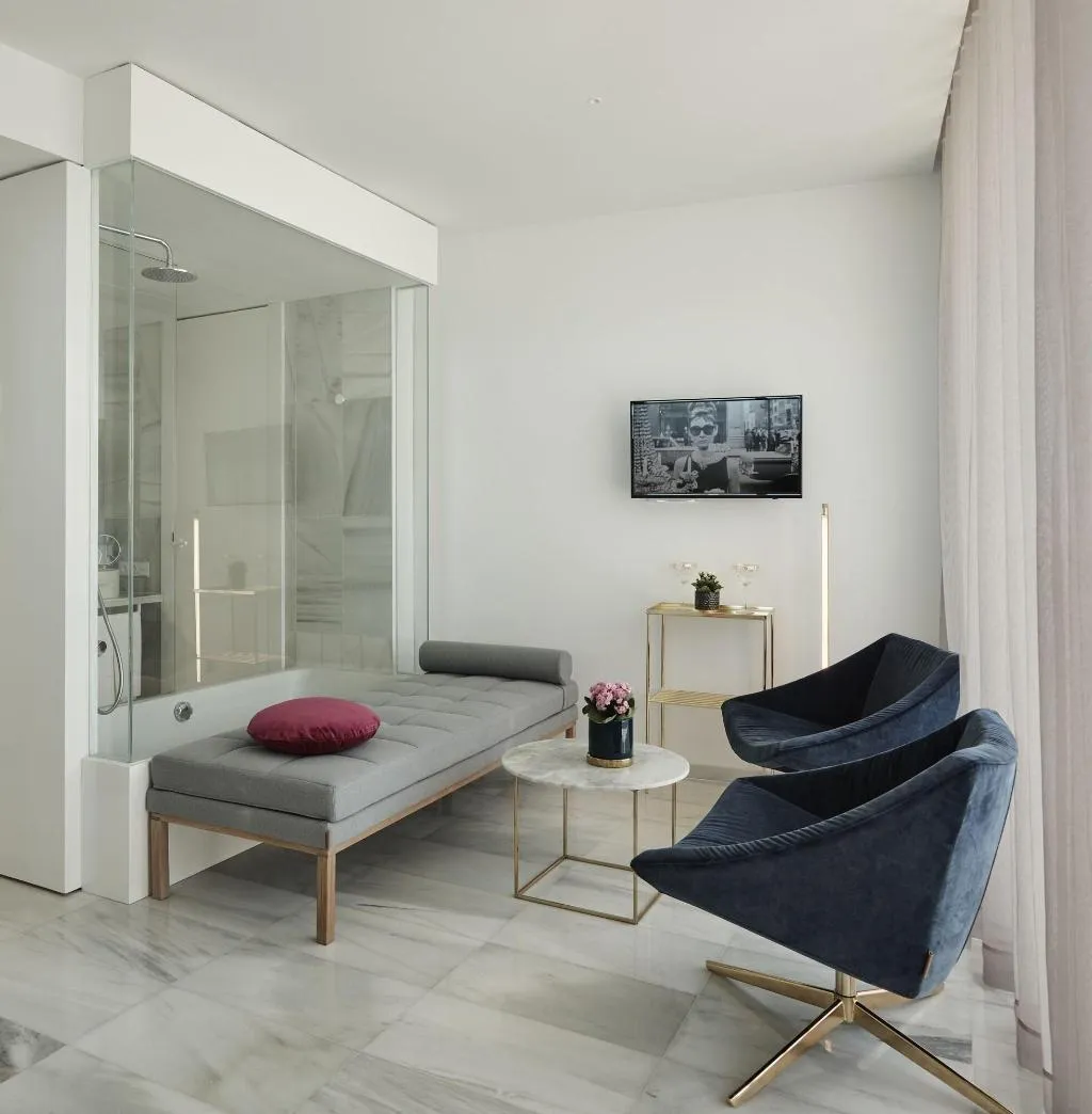 JUNIOR SUITE SEA VIEW Room, Aromar, Costa Brava