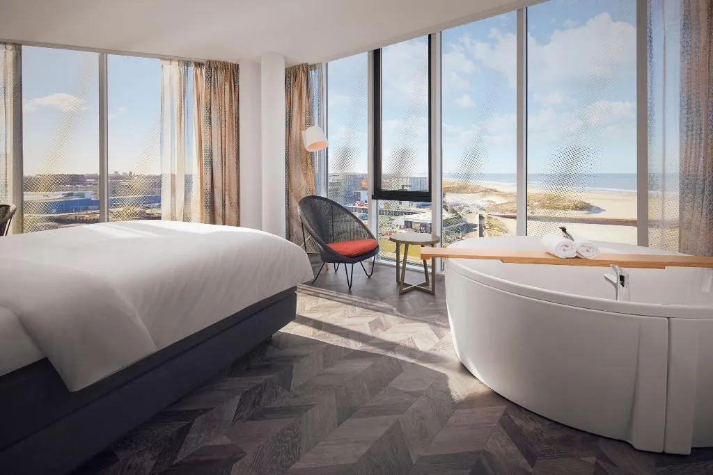 DOUBLE SEA VIEW Room, Inntel Hotels Den Haag Marina Beach, Amsterdam
