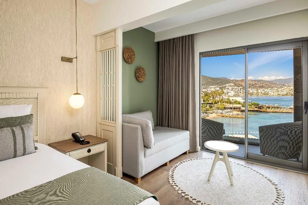 DOUBLE SINGLE USE SUPERIOR SEA VIEW Room, Mirada Exclusive Hotel Bodrum, Bodrum