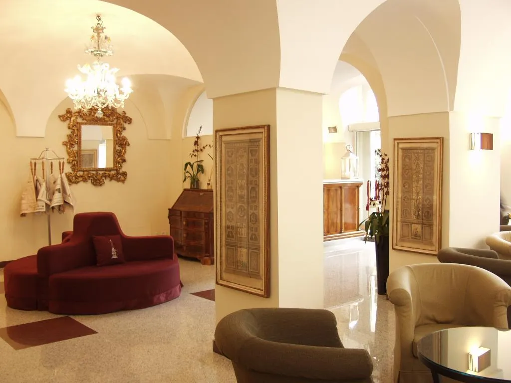 Lobby, Albergo Santa Chiara, Rome